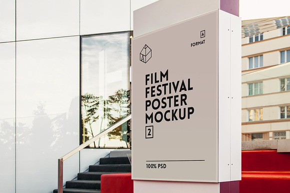 Film Festival Poster Mock-Ups 2 in Print Mockups - product preview 4