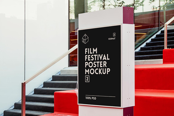 Film Festival Poster Mock-Ups 2 in Print Mockups - product preview 5