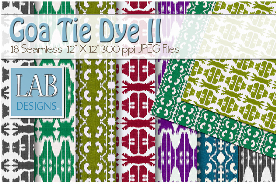 18 Goa Tie Dye Fabric Textures