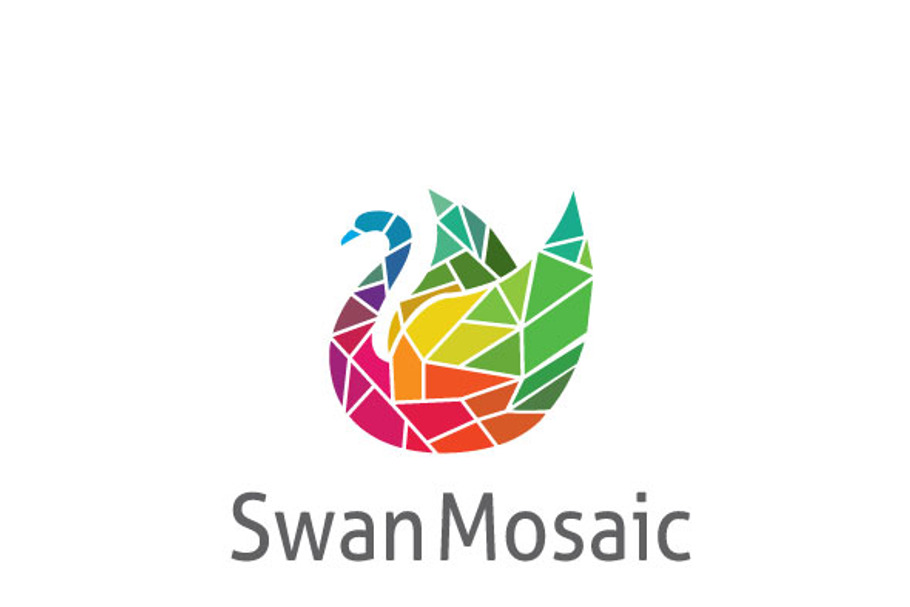 Mosaic Swan