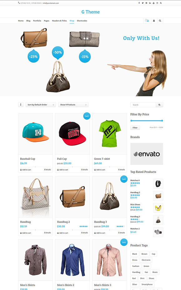 G Theme - Multi-purpose WP Theme in WordPress Commerce Themes - product preview 7