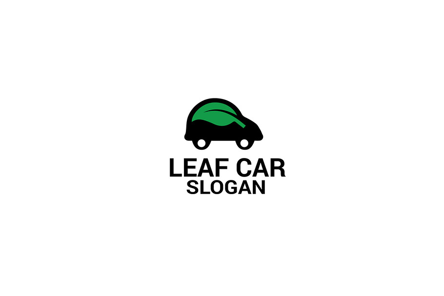 Green Leaf Car Logo
