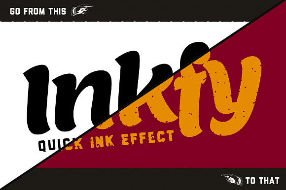 Inkfy 3 - Quick Ink Effect (SALE) in Photoshop Layer Styles - product preview 3
