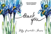 Irises "thank you"