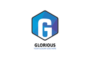 Hexagon Glorious Logo - Letter G