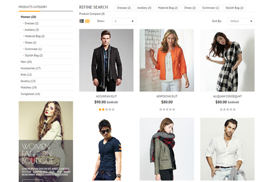 Multipurpose Fashion Store Theme in OpenCart Themes - product preview 8