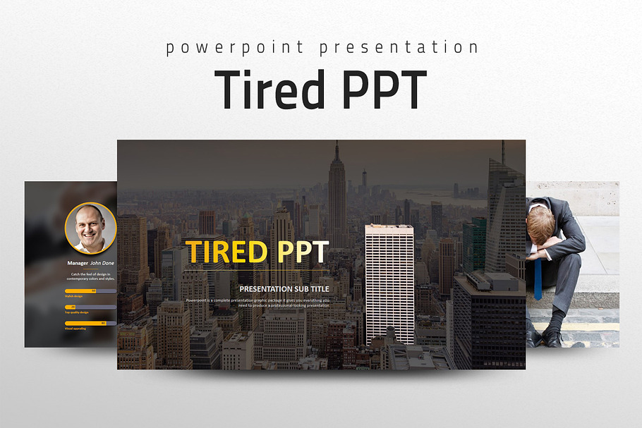 Tired PPT in PowerPoint Templates - product preview 8