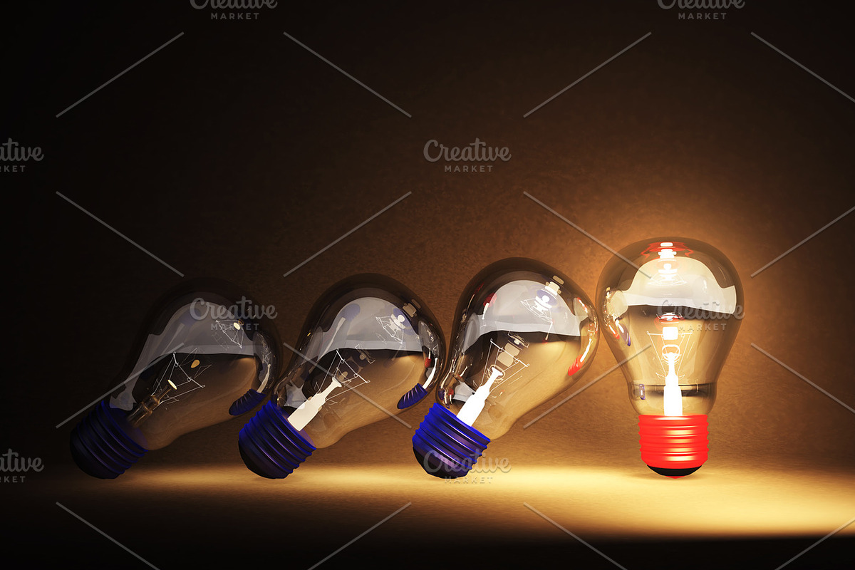  light bulb  in Illustrations - product preview 8