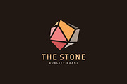 The Stone logo free vector