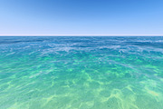 sea with Surface sand in under water