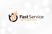 Fast Service Logo Template