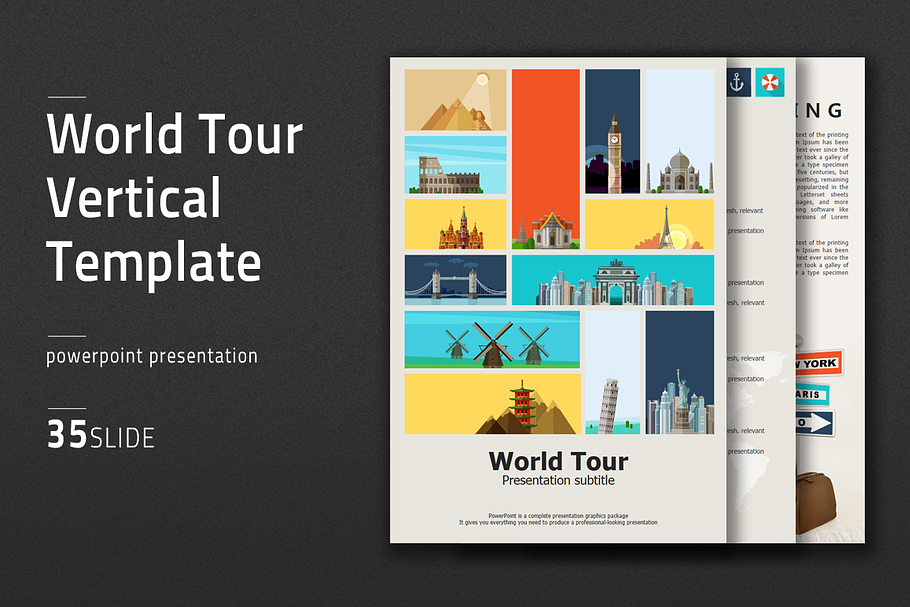 World Tour Vertical Template