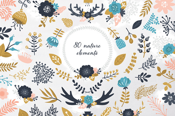 Boho Wedding Collection in Illustrations - product preview 2