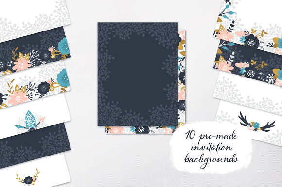 Boho Wedding Collection in Illustrations - product preview 5