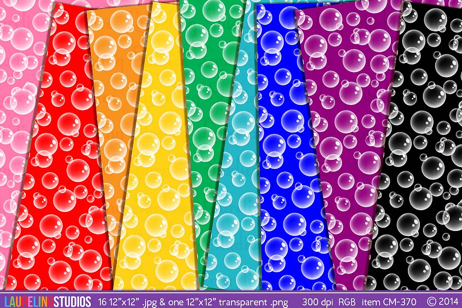 Bubble Texture digital paper pack in Patterns - product preview 8