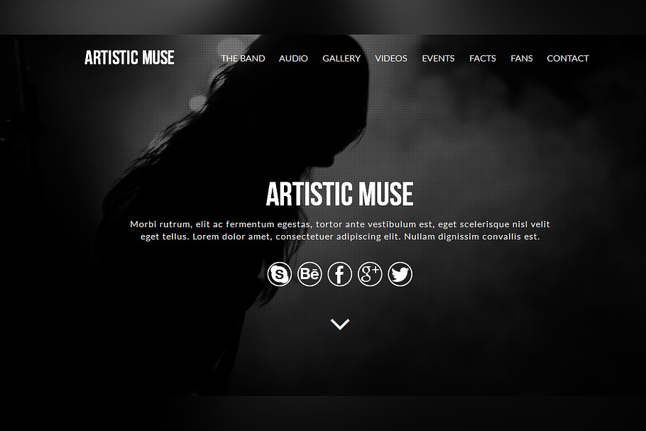 Artistic Muse Template in Website Templates - product preview 8