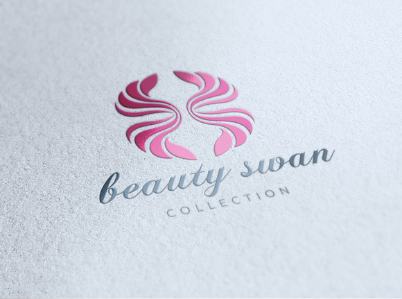 Beauty Swan in Logo Templates - product preview 2
