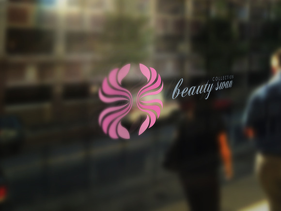 Beauty Swan in Logo Templates - product preview 3