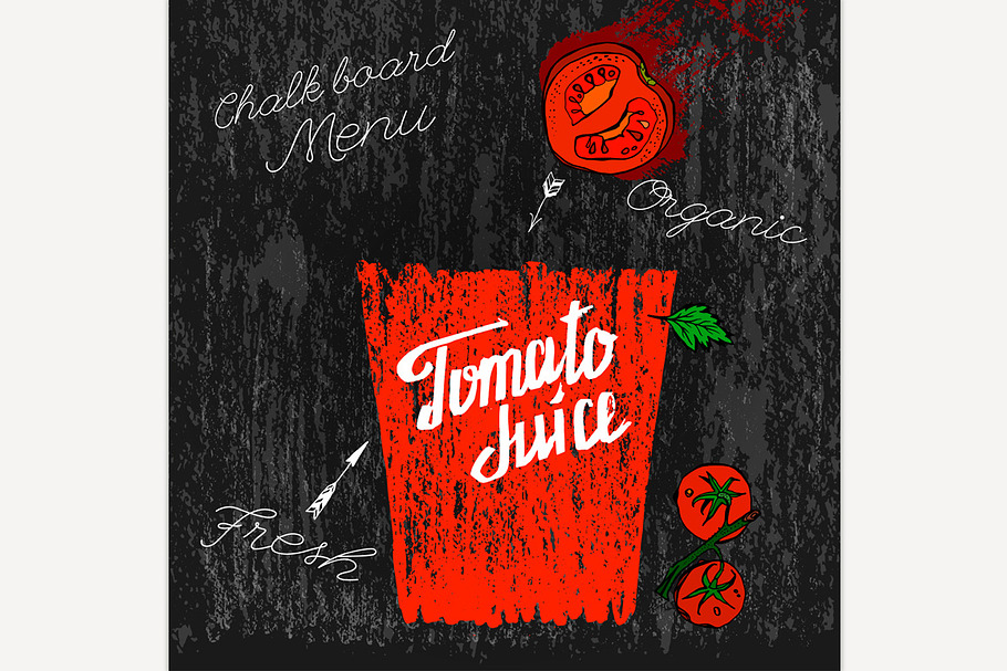Tomato Juice Image in Illustrations - product preview 8