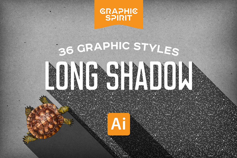 LONG SHADOW Styles For Illustrator in Photoshop Layer Styles - product preview 8