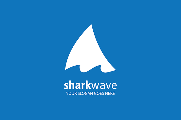 Shark Wave Logo in Logo Templates - product preview 2