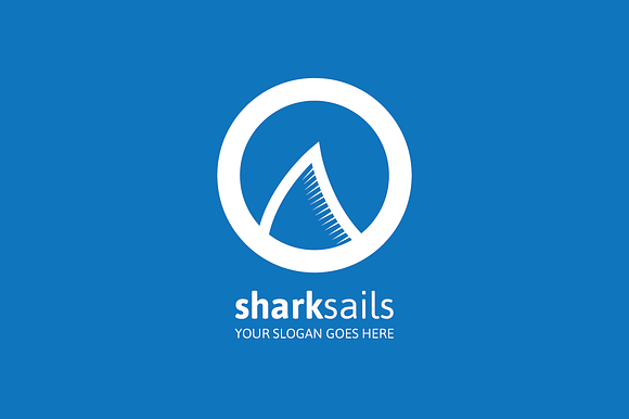 Shark Sails Logo in Logo Templates - product preview 2