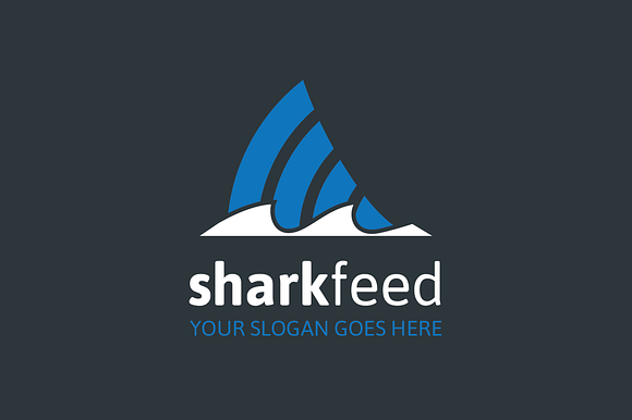 Shark Feed Logo in Logo Templates - product preview 1