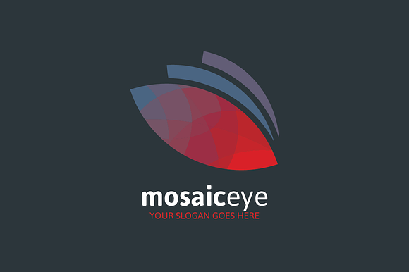 Mosaic Eye Logo in Logo Templates - product preview 1