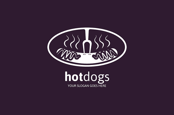 Hot Dogs Logo in Logo Templates - product preview 2
