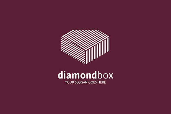 Diamond Box Logo in Logo Templates - product preview 2