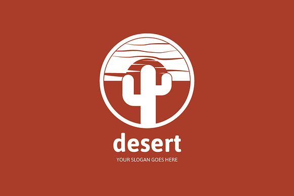 Desert Logo in Logo Templates - product preview 2