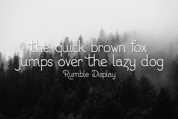 Rumble 4 Font in Script Fonts - product preview 4