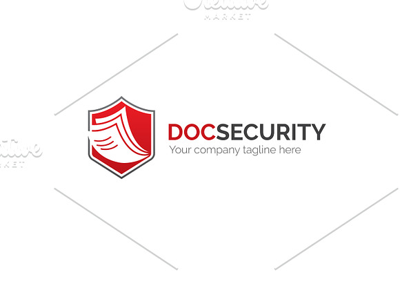 Document Security Logo in Logo Templates - product preview 1