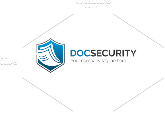 Document Security Logo in Logo Templates - product preview 2