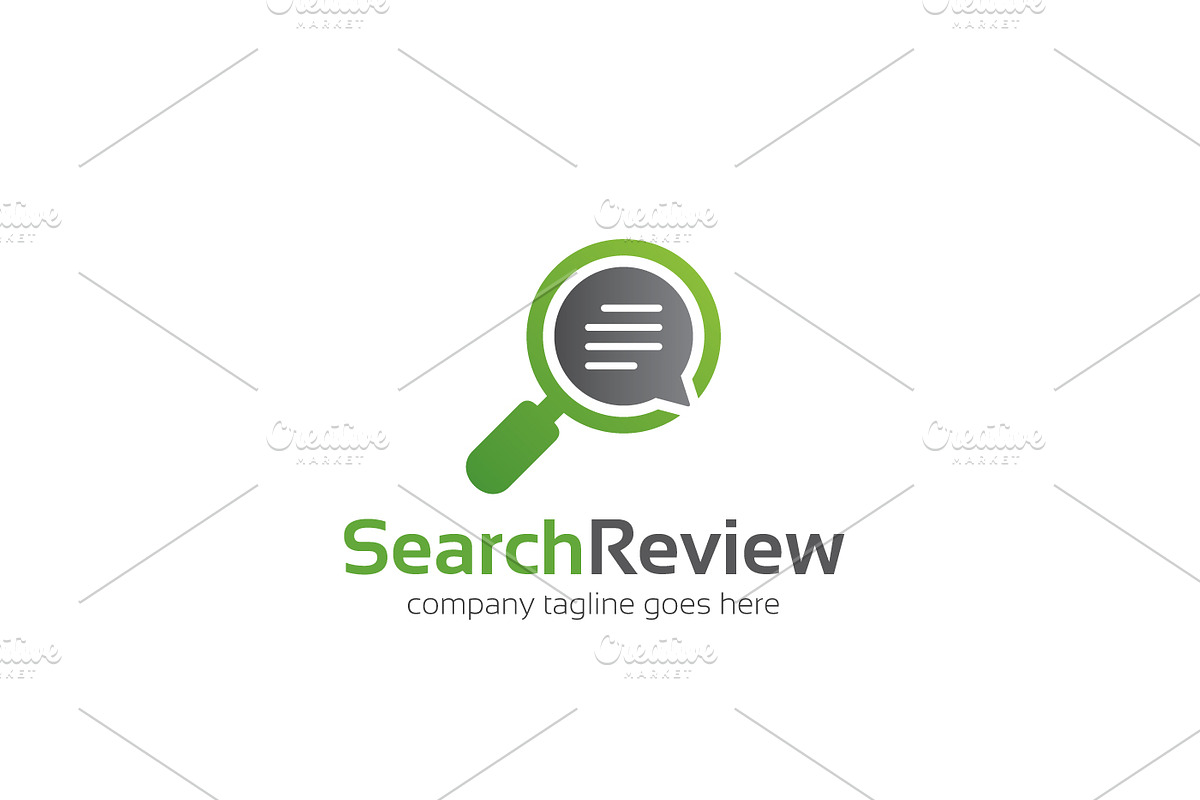 Search Review Logo in Logo Templates - product preview 8