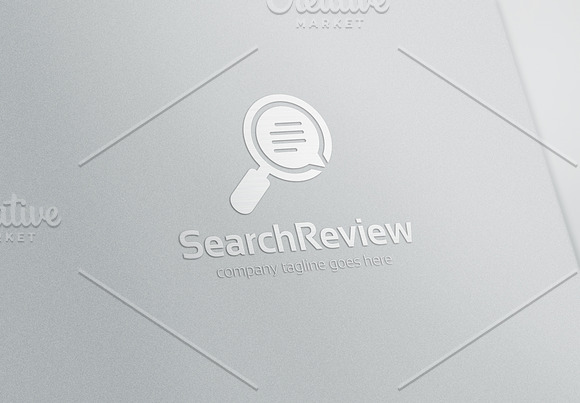 Search Review Logo in Logo Templates - product preview 3