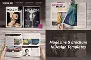 8 InDsgn Magazine Brochure Templates