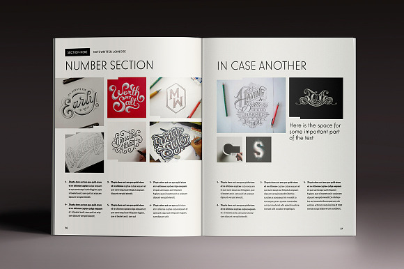 8 InDsgn Magazine Brochure Templates in Magazine Templates - product preview 6