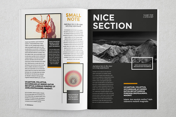 8 InDsgn Magazine Brochure Templates in Magazine Templates - product preview 15