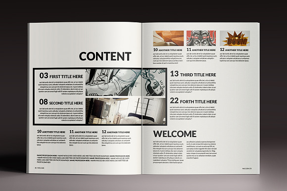 8 InDsgn Magazine Brochure Templates in Magazine Templates - product preview 18