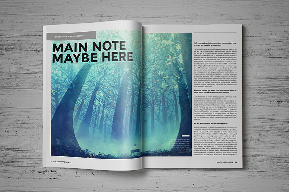 8 InDsgn Magazine Brochure Templates in Magazine Templates - product preview 25