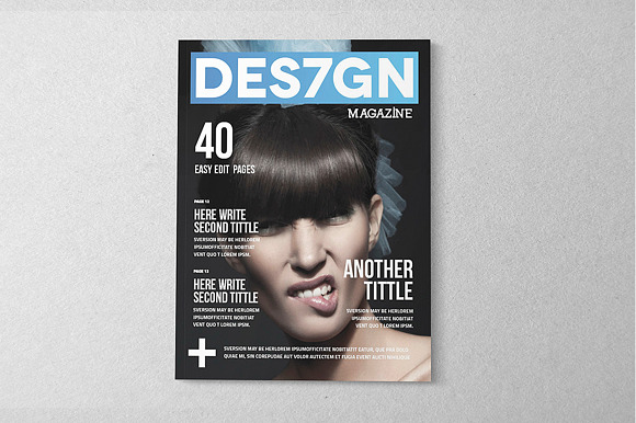 8 InDsgn Magazine Brochure Templates in Magazine Templates - product preview 26