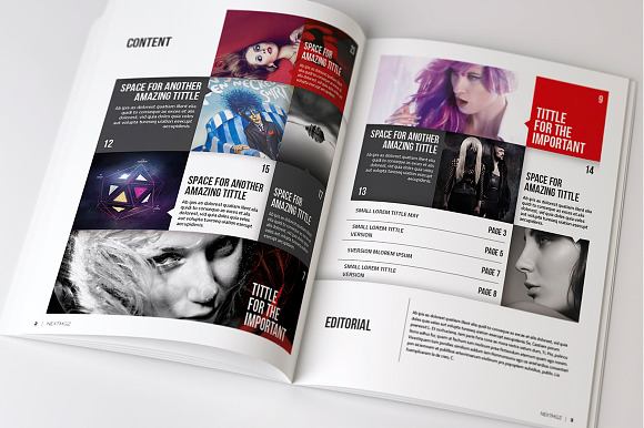 8 InDsgn Magazine Brochure Templates in Magazine Templates - product preview 27