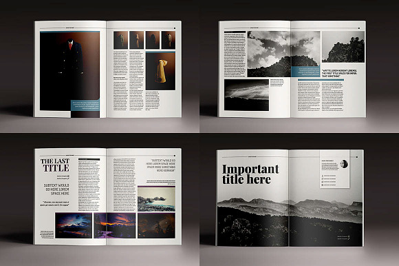 10 Magazine Brochure Templates Pack in Magazine Templates - product preview 2
