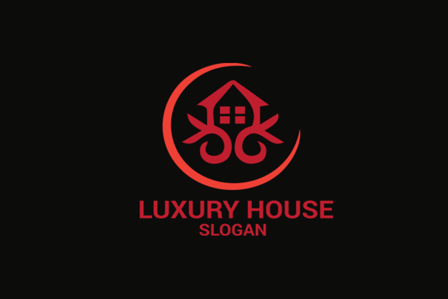 Luxury House Logo in Logo Templates - product preview 8