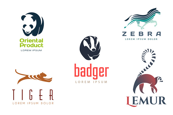 Animal Logos Set 2 in Logo Templates - product preview 1