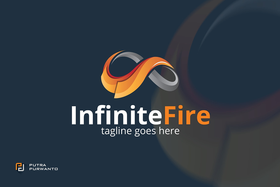 Infinite Fire - Logo Template in Logo Templates - product preview 8