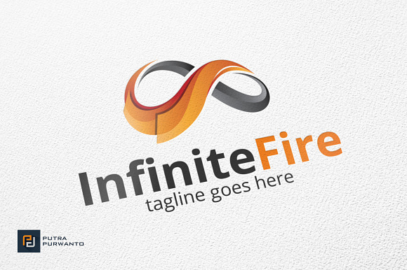 Infinite Fire - Logo Template in Logo Templates - product preview 1