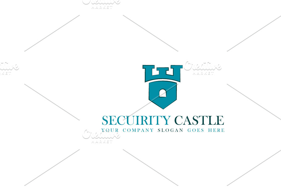 Security Castle Logo Template in Logo Templates - product preview 8