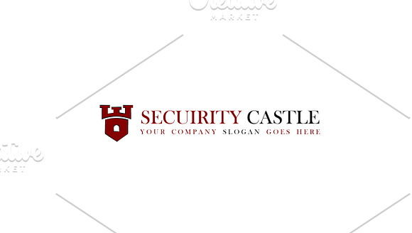 Security Castle Logo Template in Logo Templates - product preview 3